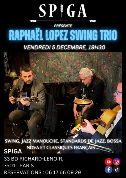 Raphaël Lopez Christian Salès Restaurant Bar Bastille Italien Sardes SPIGA
